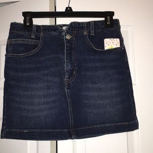 NWT Free people Jean skirt